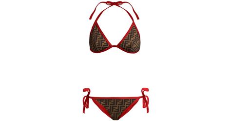 fendi bikini dames|fendi bathingsuit.